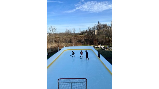 Portable Refrigerated Rink Kits 24' x 50' - 42 Inch Tall Boards